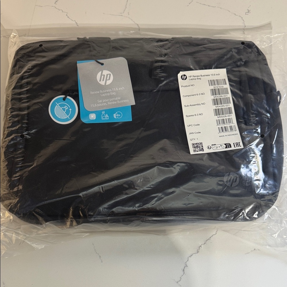 HP Midnight Black Laptop Sleeve